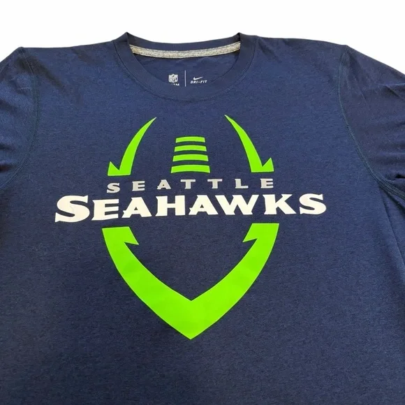 Nike Dri-FIT Seattle Seahawks Tee – Men’s Medium - Picture 2 of 10